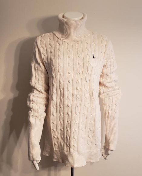 Ralph Lauren Sweaters - Ralph Lauren Cable Knit Turtleneck Sweater